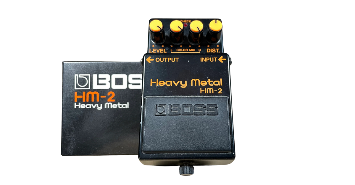 Pedal Boss Heavy Metal HM-2: O rugido que definiu um estilo